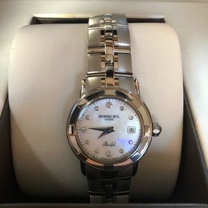 Authentic Raymond Weil Parsifal diamond watch